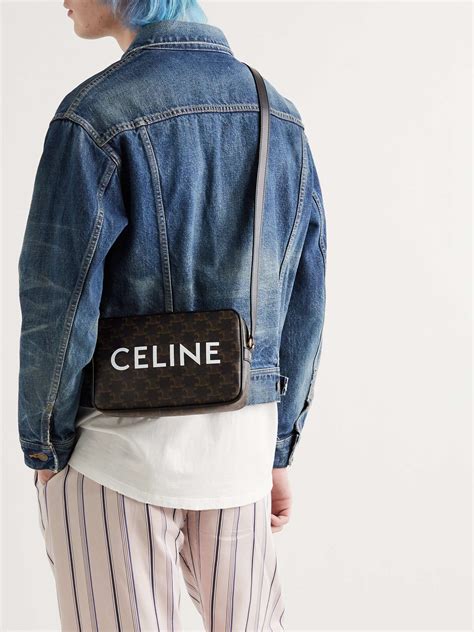 celine small messenger bag|More.